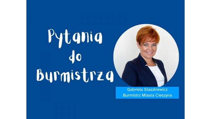 Baner - Pytania do Burmistrza 
